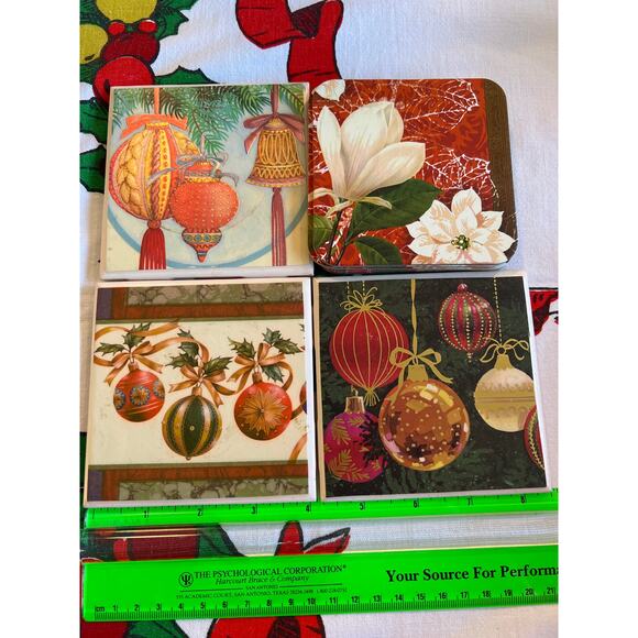 Holiday Coasters - Picture 1 of 5